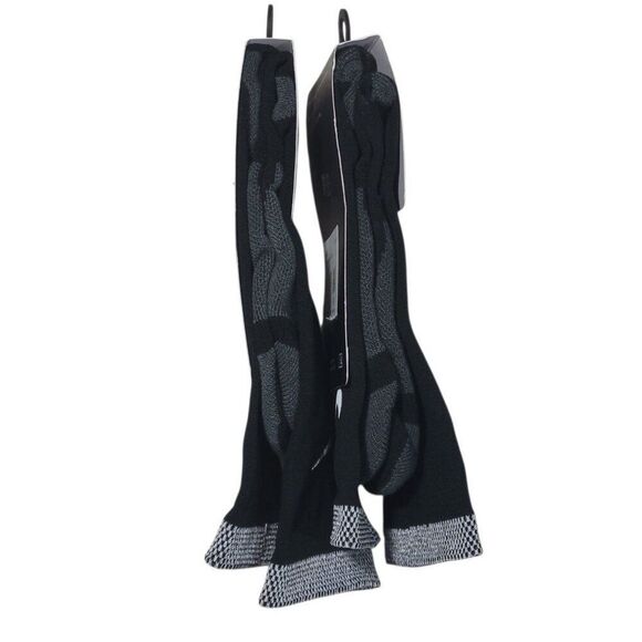 Nike Spark Cushioned Running Crew Socks Women 9.5-11 Men 8-9.5 Reflective 2 Pair - Picture 4 of 10